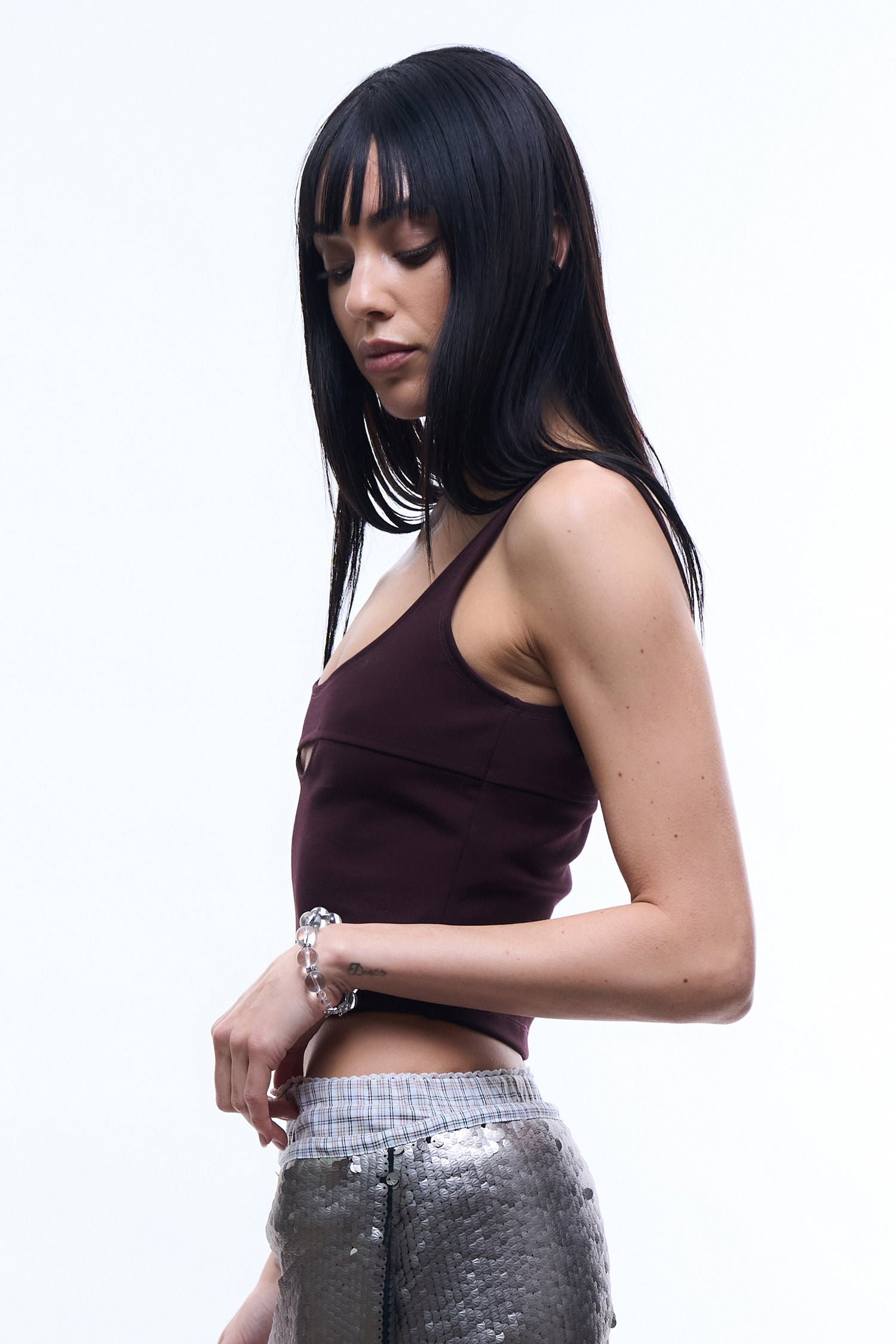 WINK TANK TOP PLUM