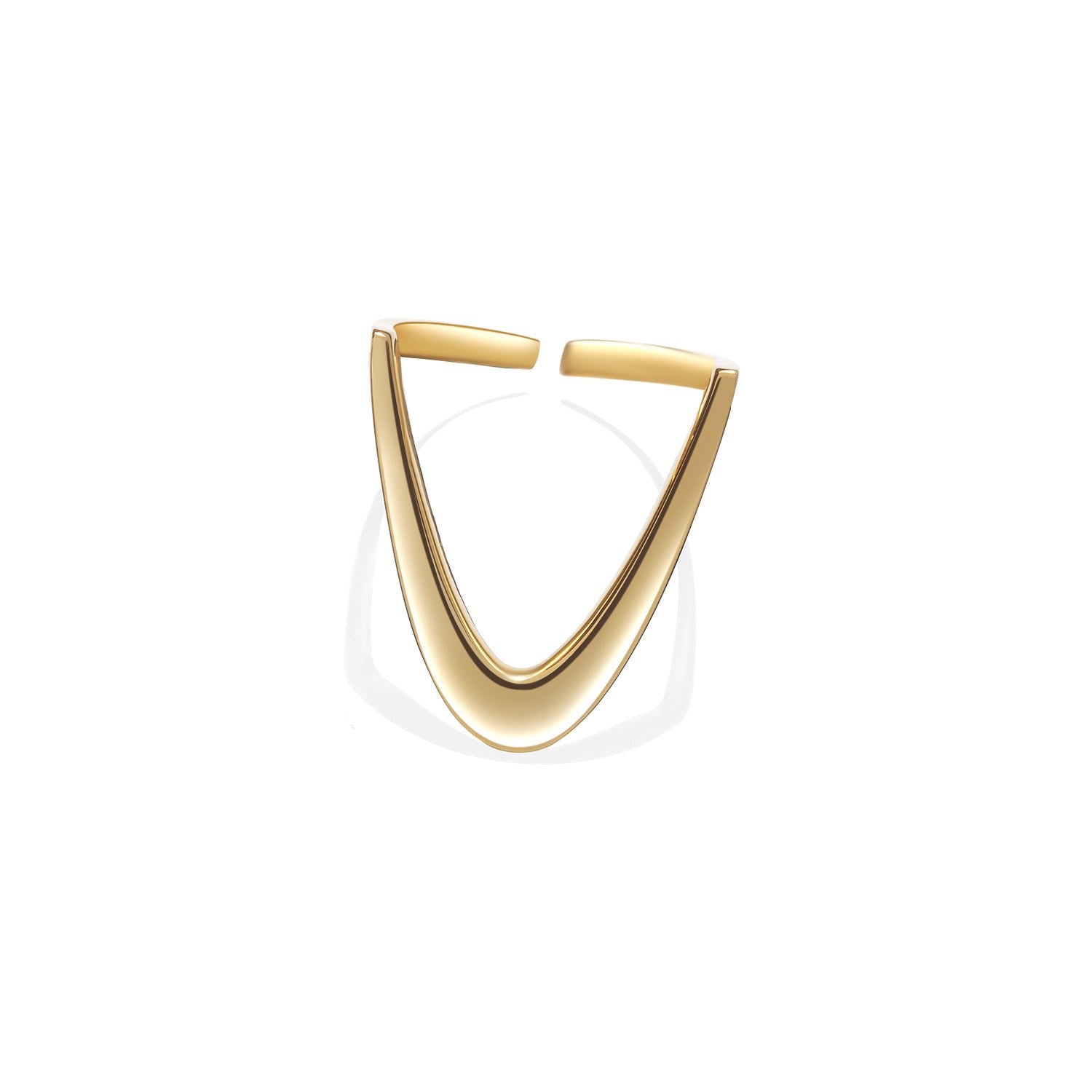 001|V-Shape Knuckle Ring