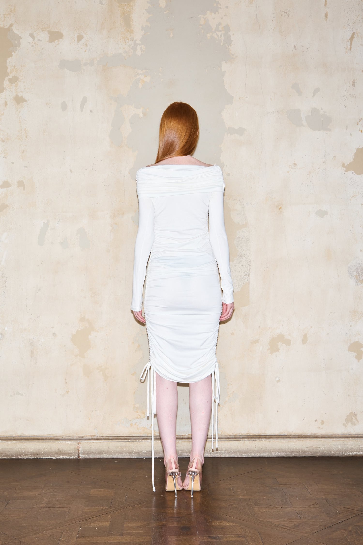 BUCARELLI DRESS WHITE