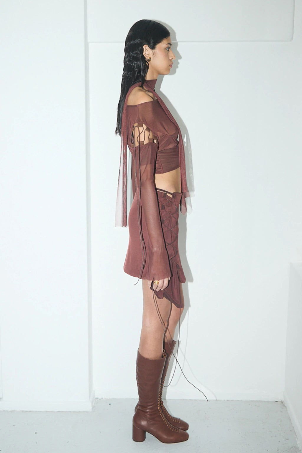 Mathilda Skirt - Brown