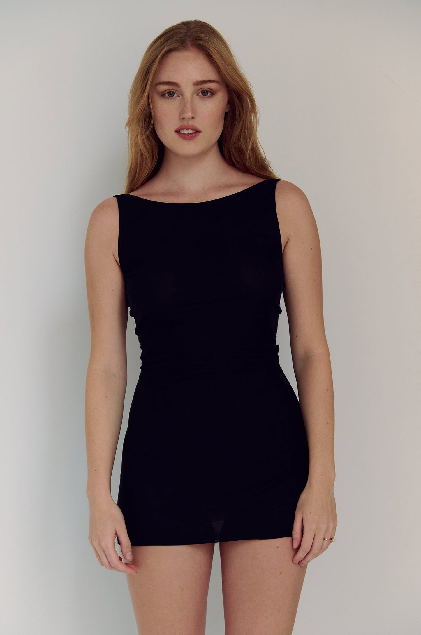 The Madison Dress in Black