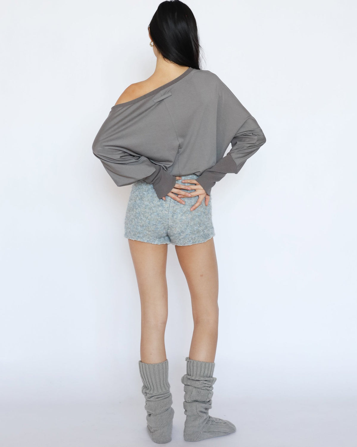 CARMEN top - nice grey
