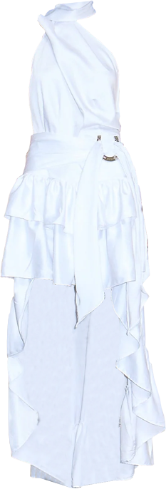 MATURIN DRESS WHITE