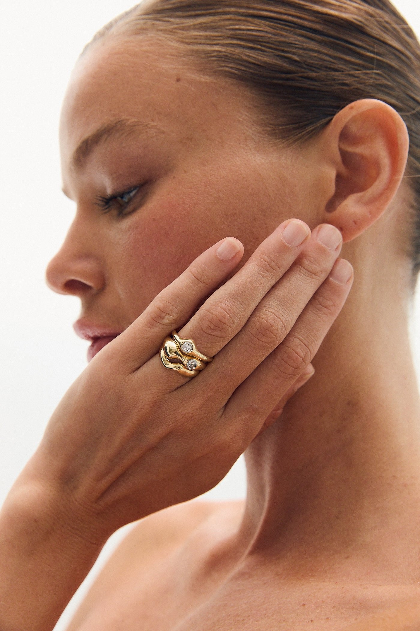 14k Gold 02 Ring Size 7 (In Stock)