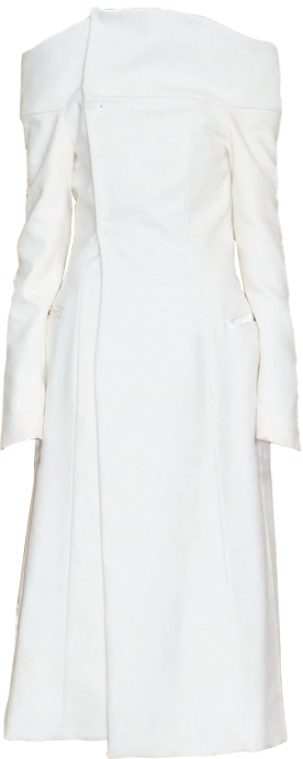 TRIUNVIRATO COAT OFF WHITE