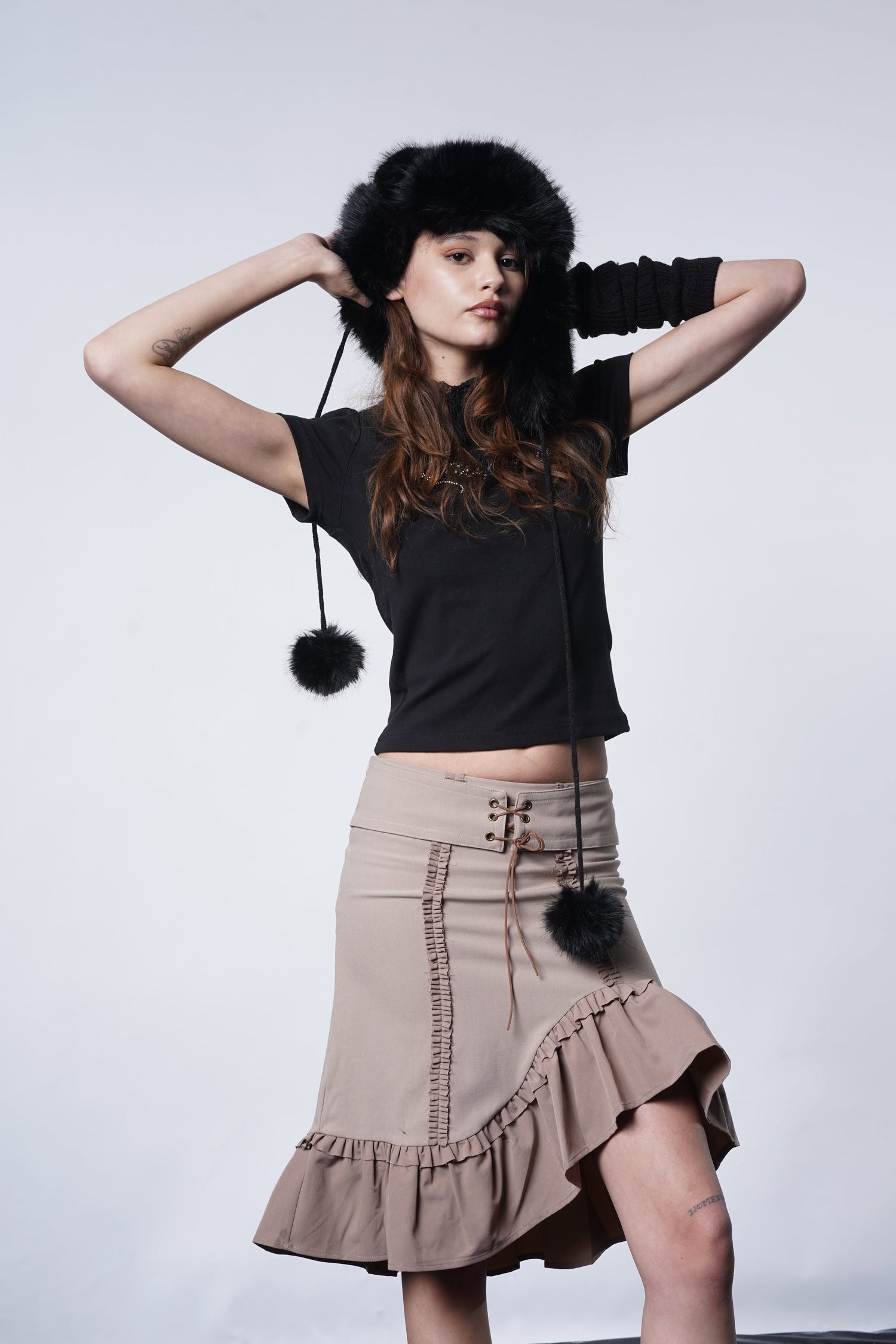 Attic Doll Midi Skirt