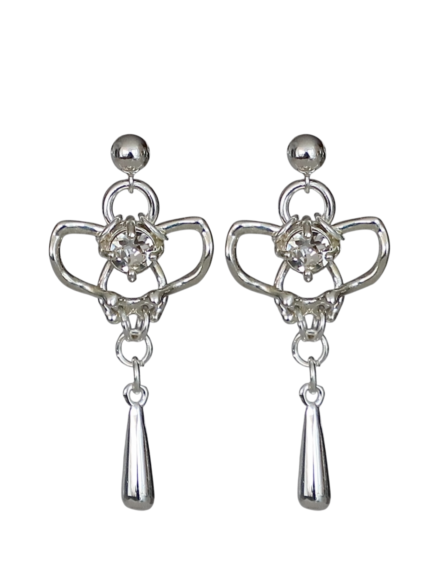 Dangling Organic Spine Earrings S925
