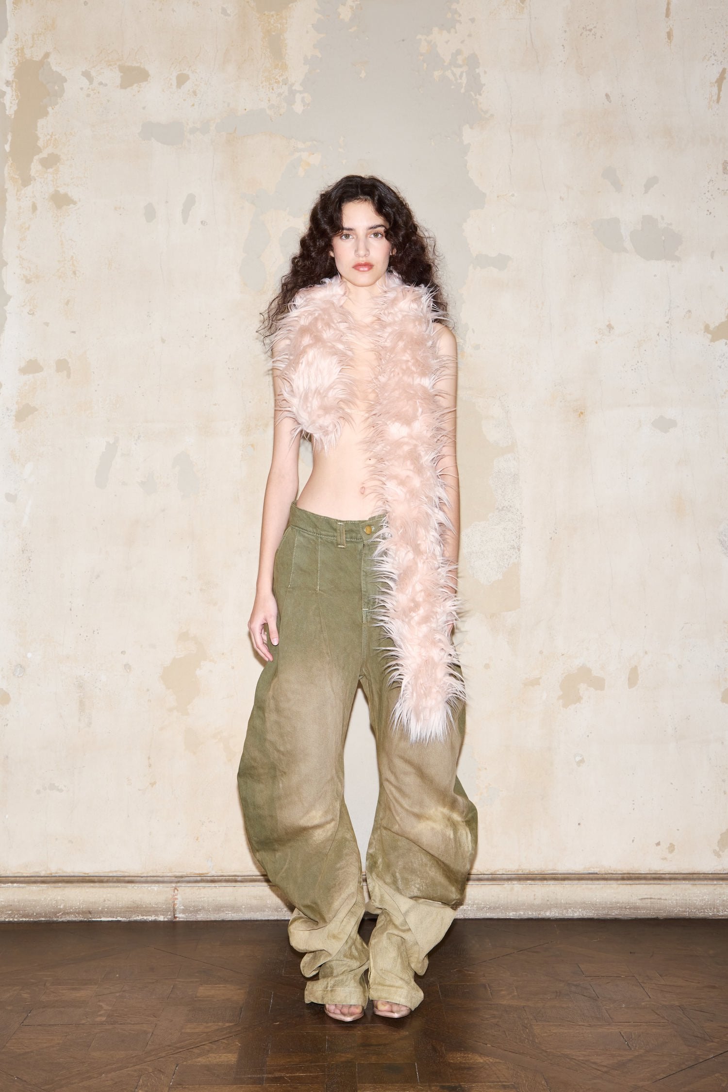 PADILLA PANT DENIM GREEN