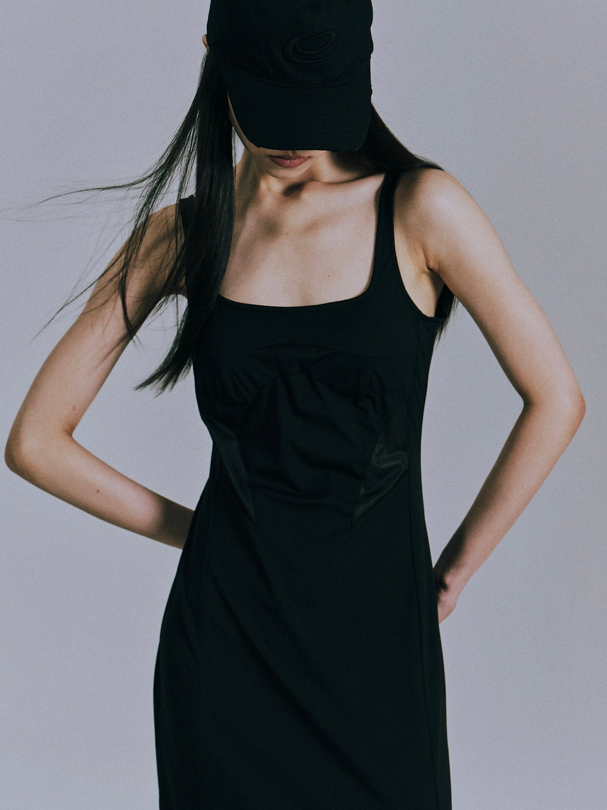 Long slip dress