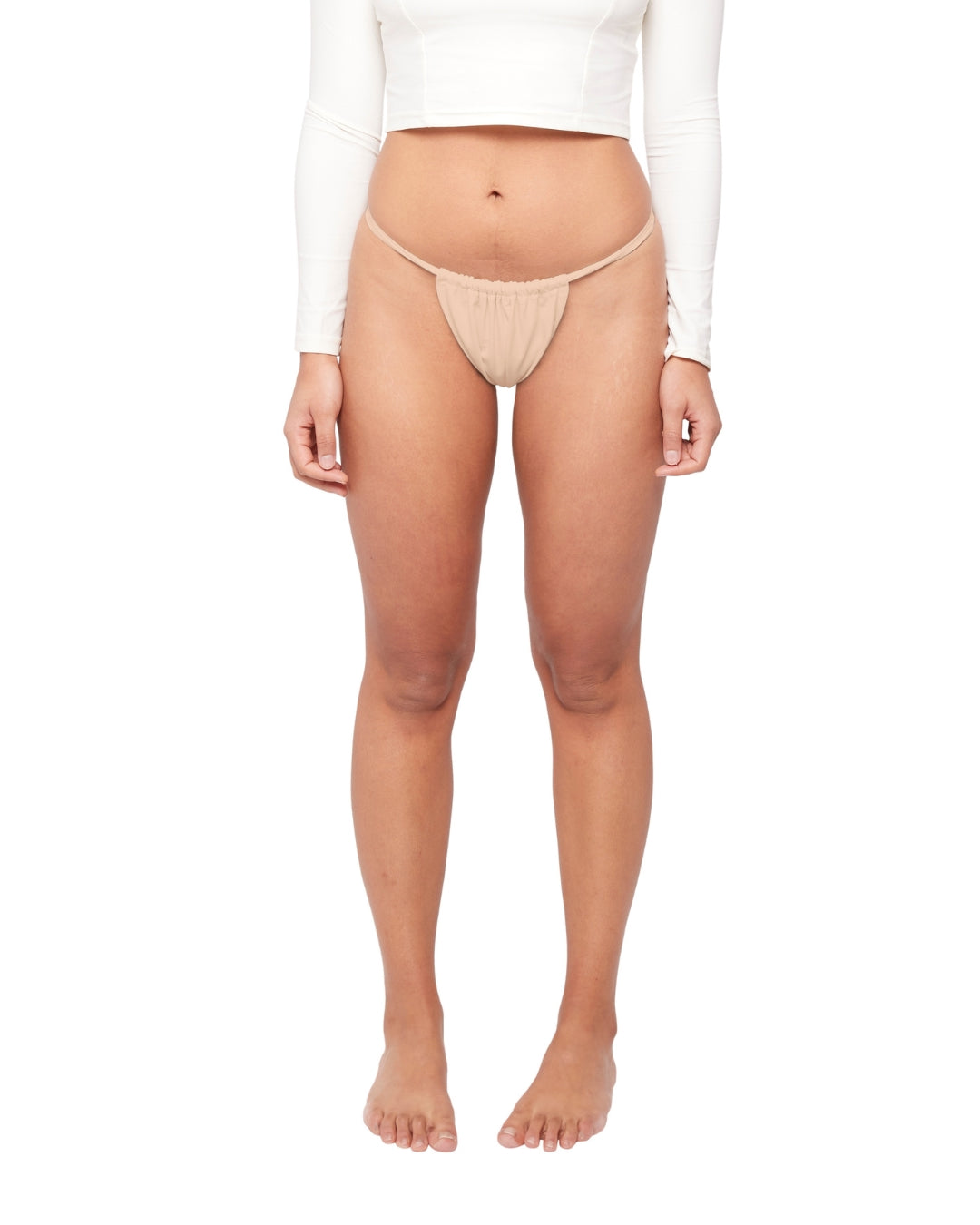 HA 011 - ADJUSTABLE BIKINI BOTTOM - CAMEL