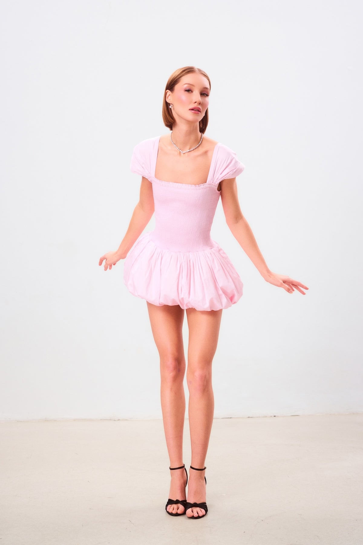 It Girl Bubble Mini Dress