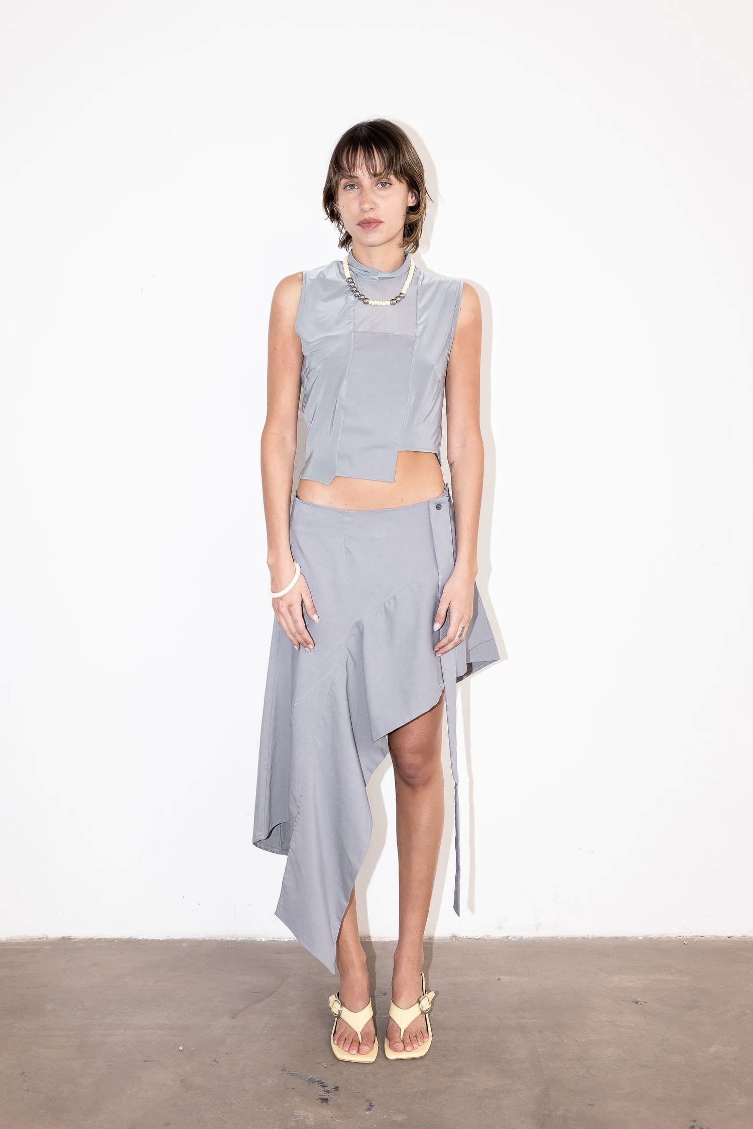 Magnetismo Skirt Grey