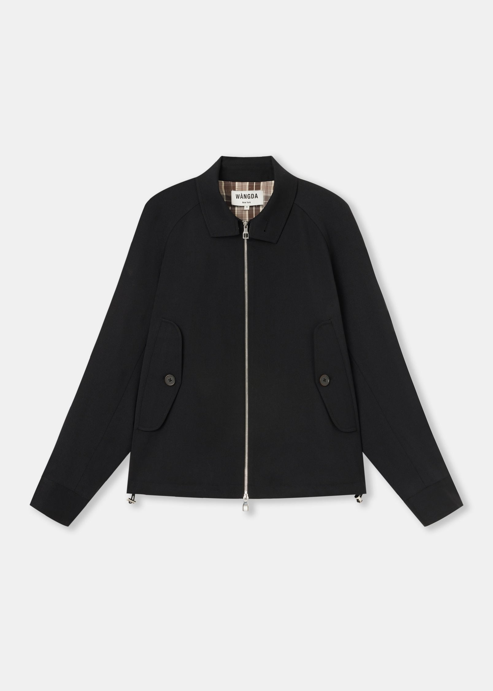 Black Sport Harrington Jacket
