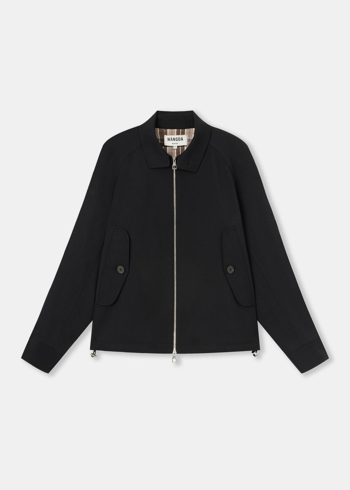 Black Sport Harrington Jacket