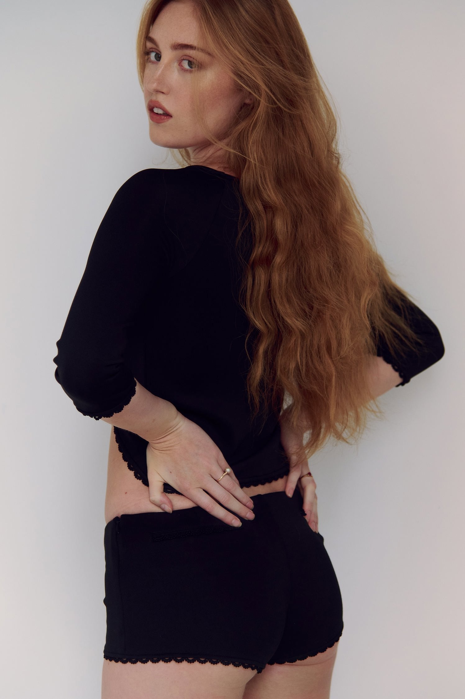 The Play Top in Black