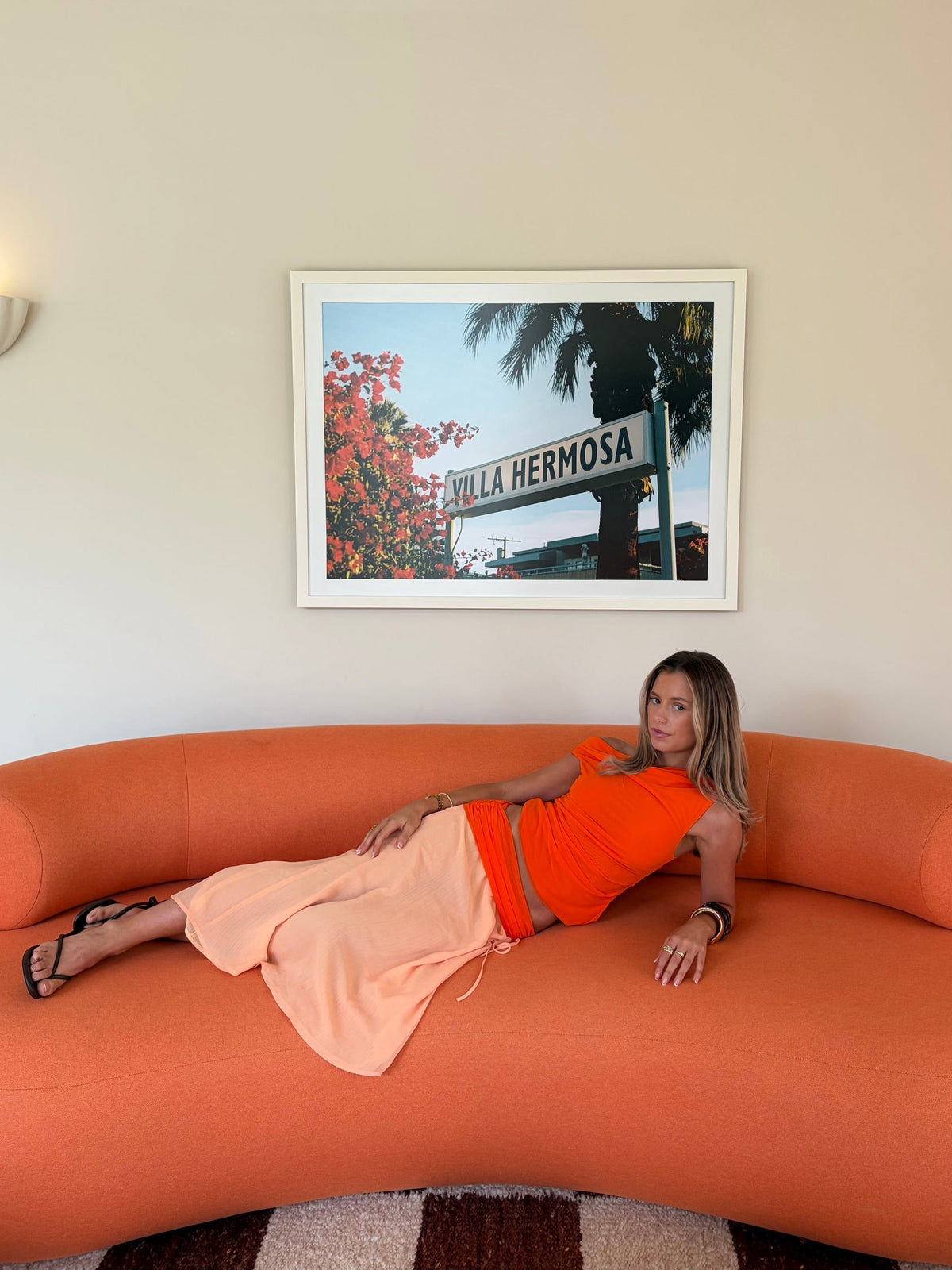 PROVENCE ORANGÉ SKIRT