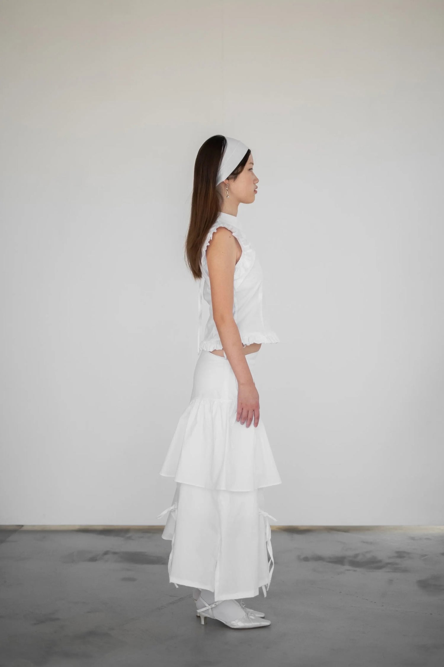 Lina Top White