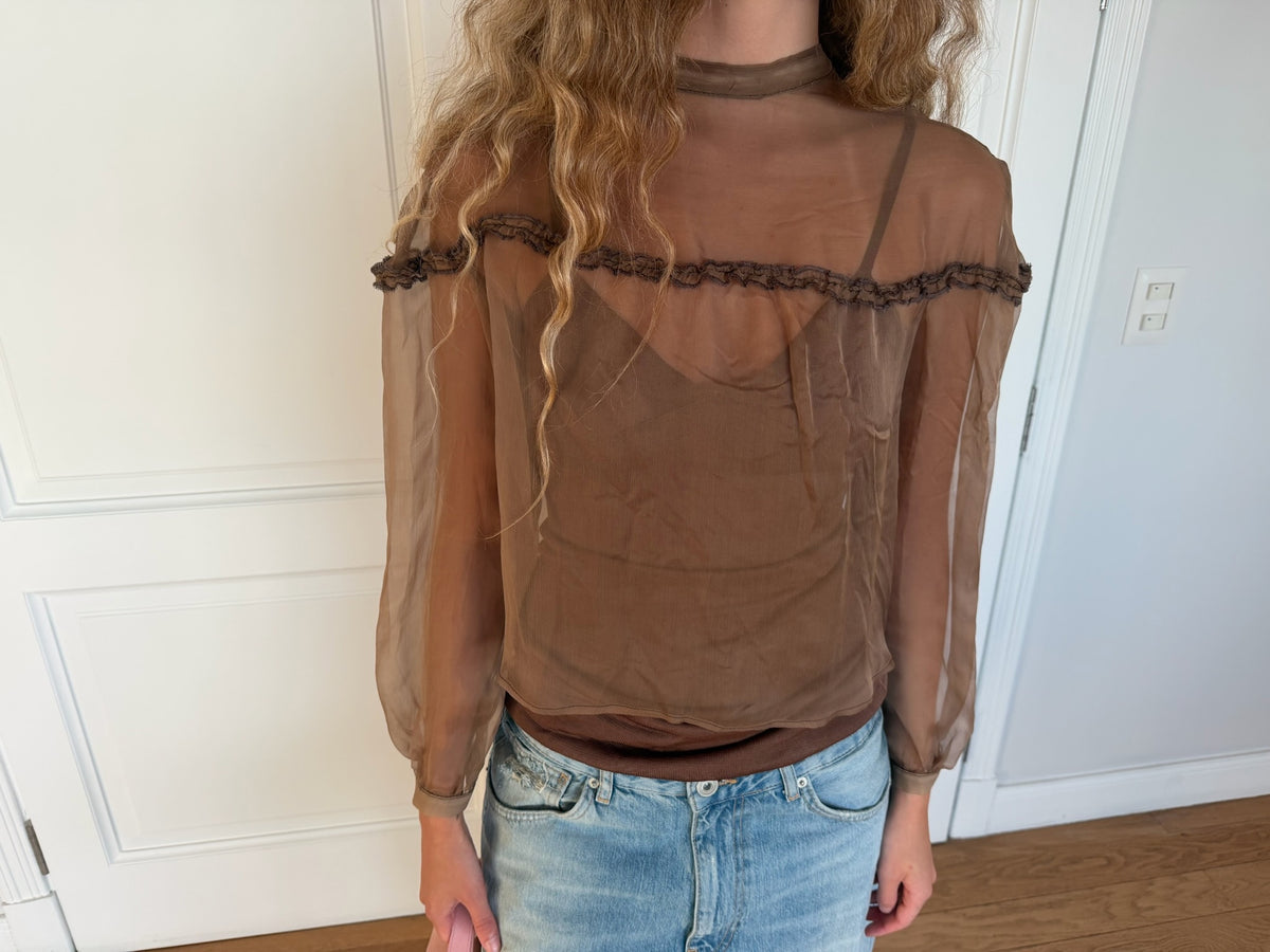 Silk blouse