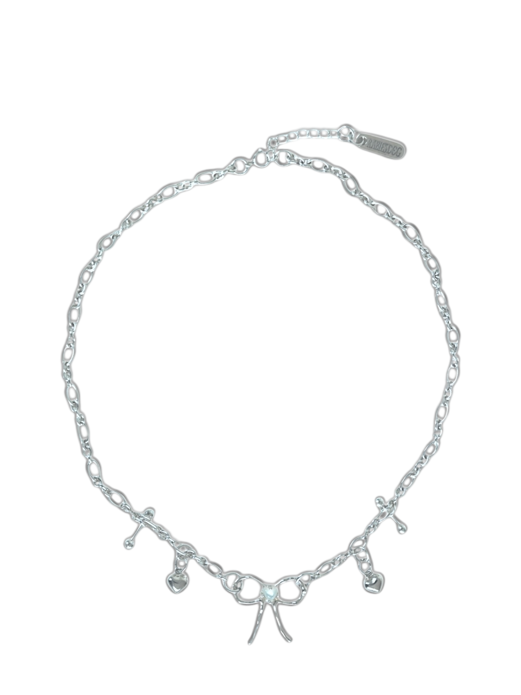 Mother of Pearl Bow Necklace