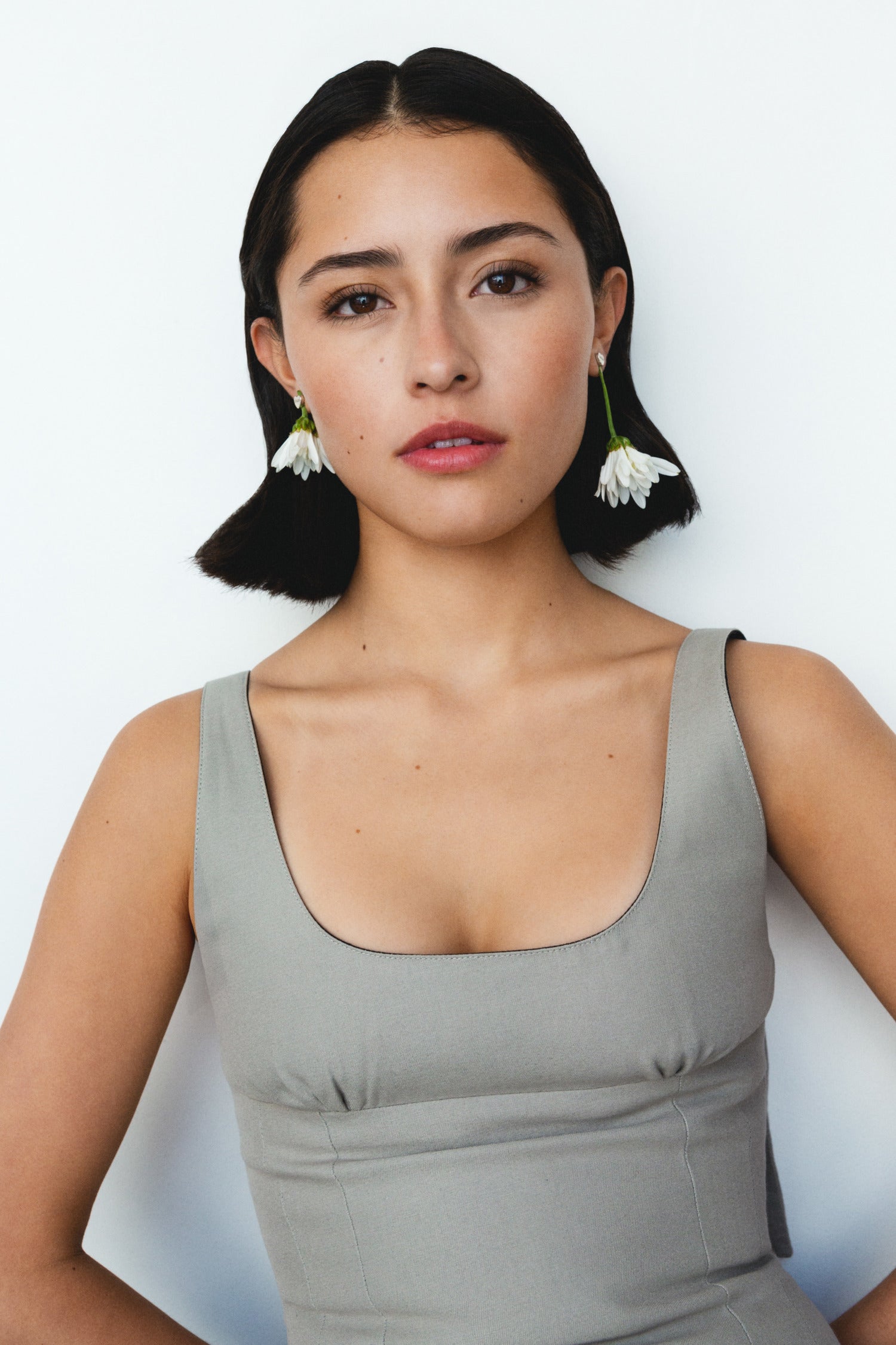 Evelia Top - Gray