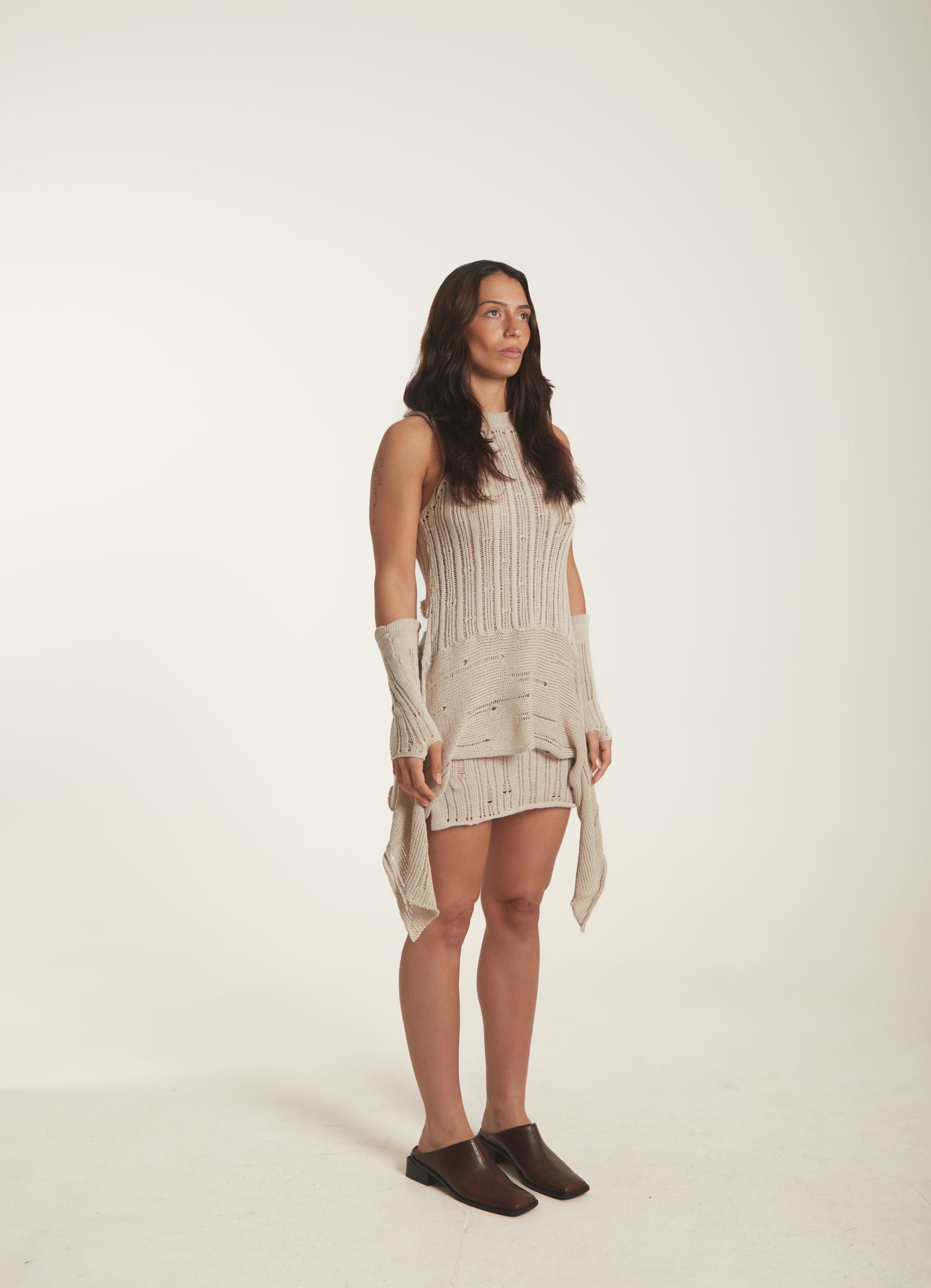 Cruza Short Knit Skirt