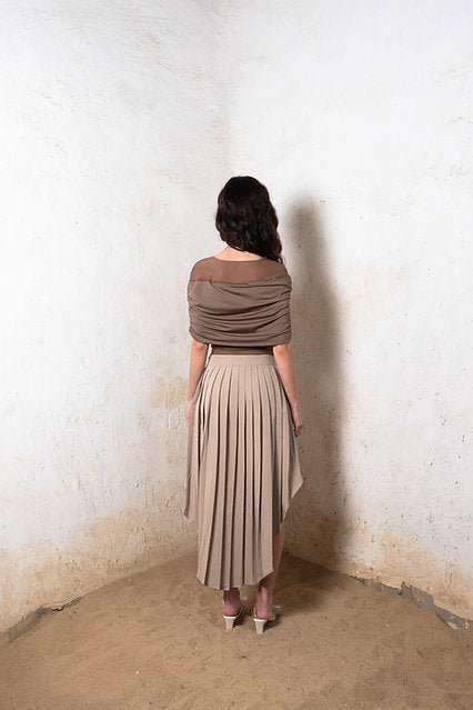 Brown Archangel Top