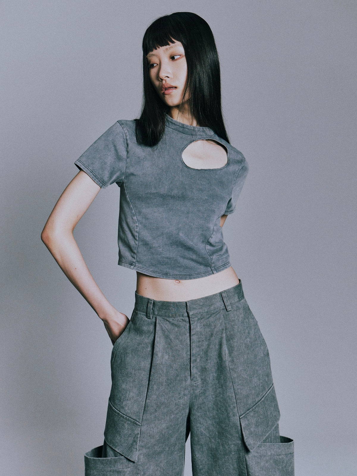 Void cut tops