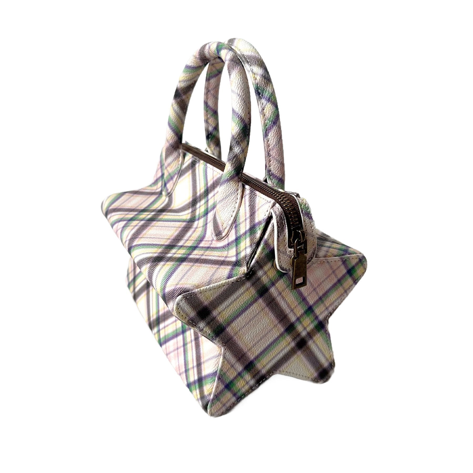 The Star Bag Dollhouse Plaid