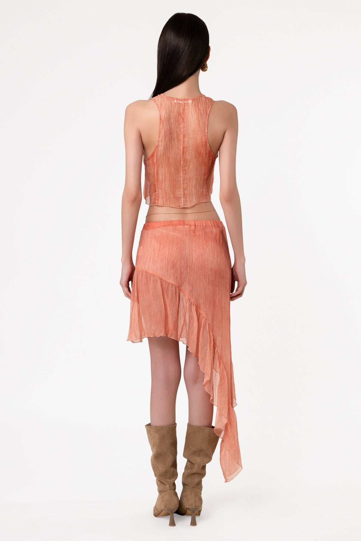 Springs Bow Silk Vest