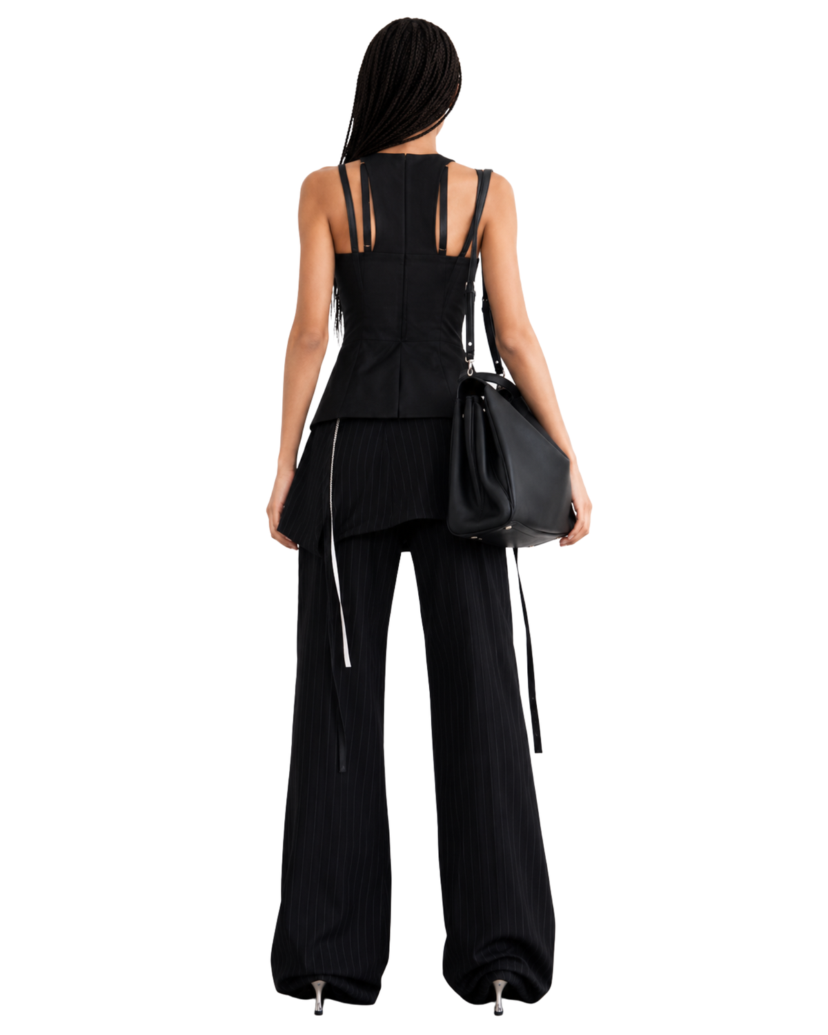 TILDA Striped Pants with Detachable Skirt