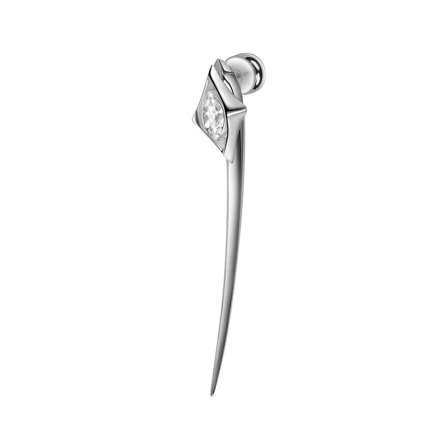 Stellar | Single & Paired Silver Earring