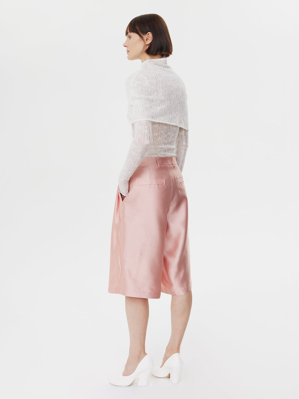 The Botanist Shorts in Blush Pink