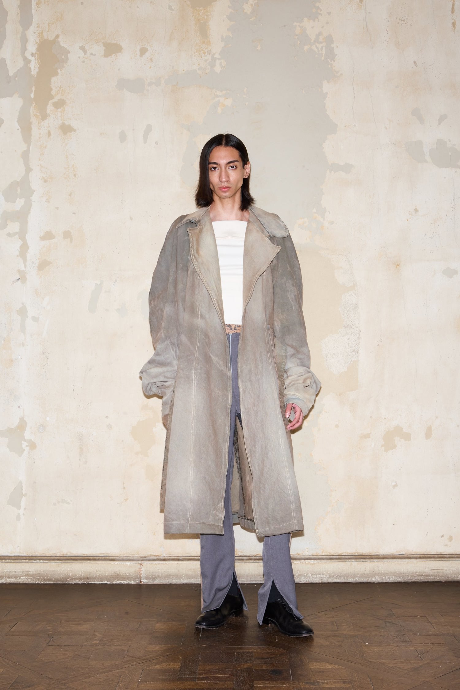 TRENCH TEMPLE OXID GREEN