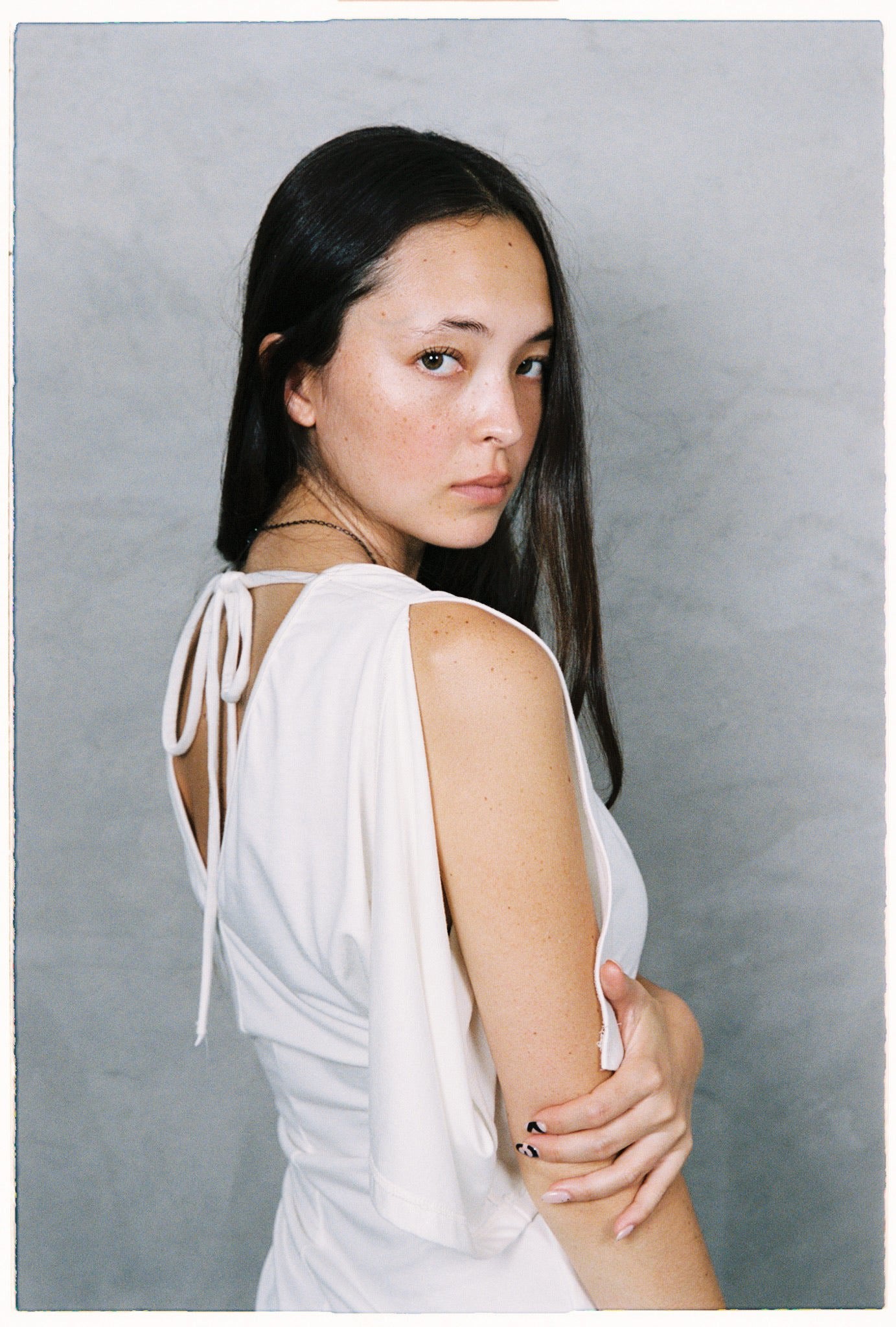 Lily Flutter Tee in Orchid