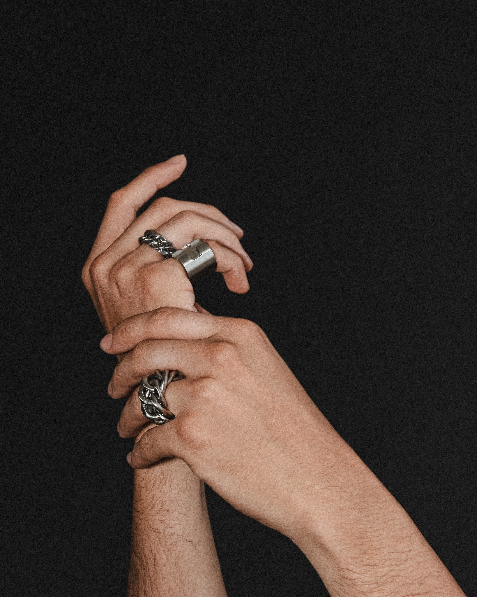Cross Band Ring