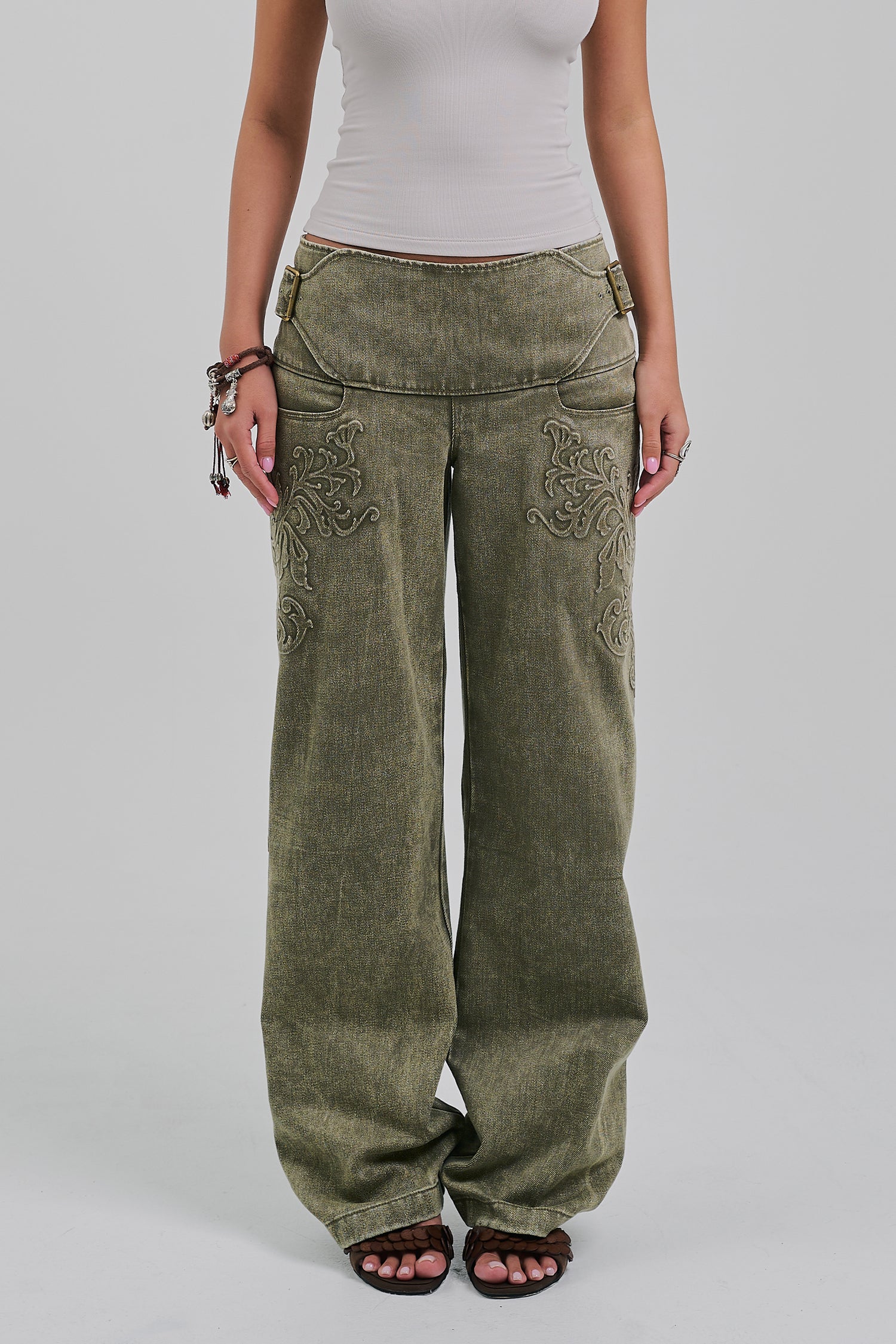 MERANTI PANTS ECRU