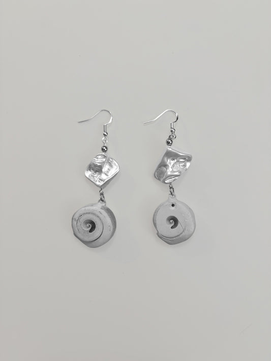 Baroque Coral Earrings