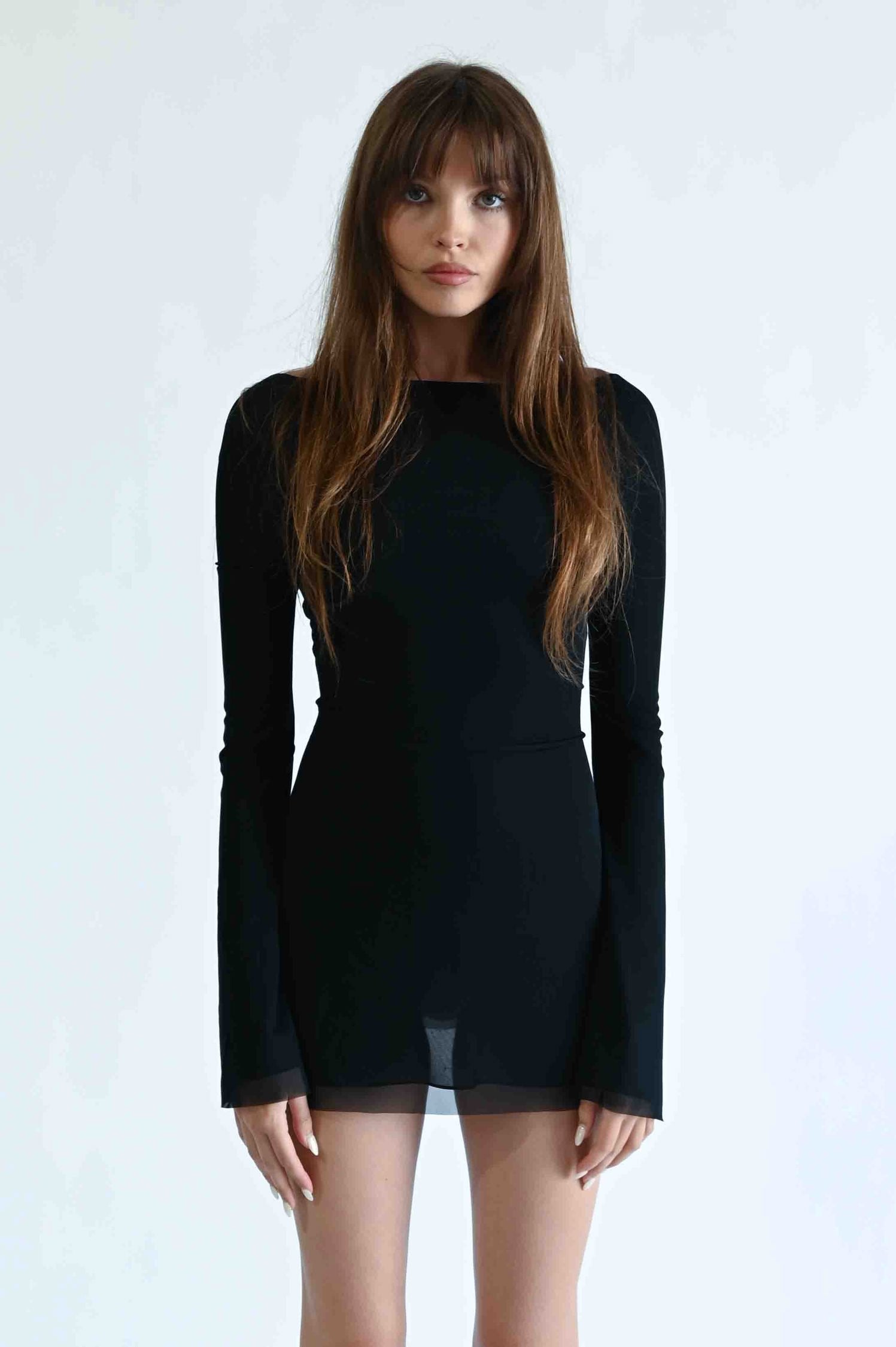 The Jane Mini Dress in Black