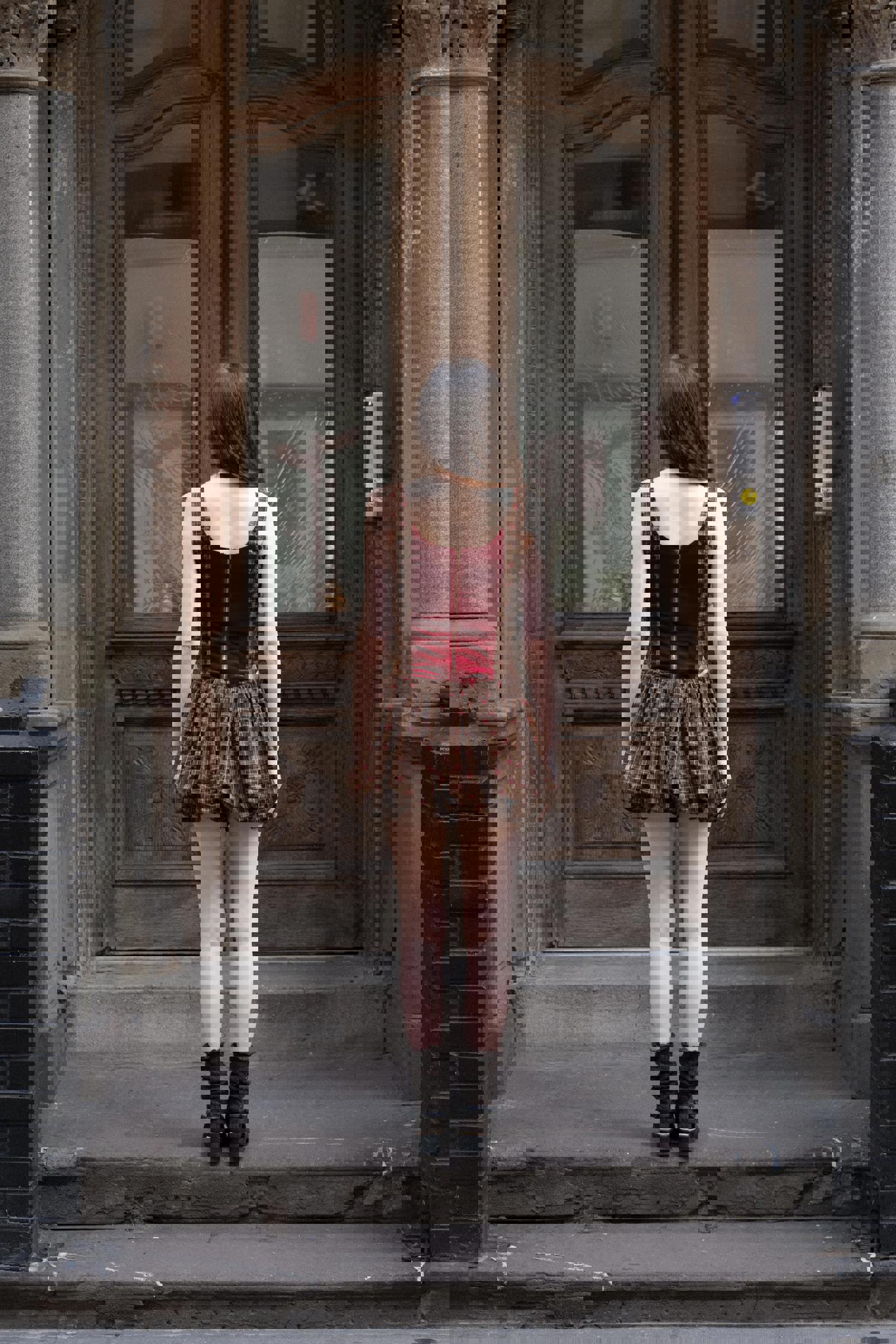 Polka Bake muffin skort