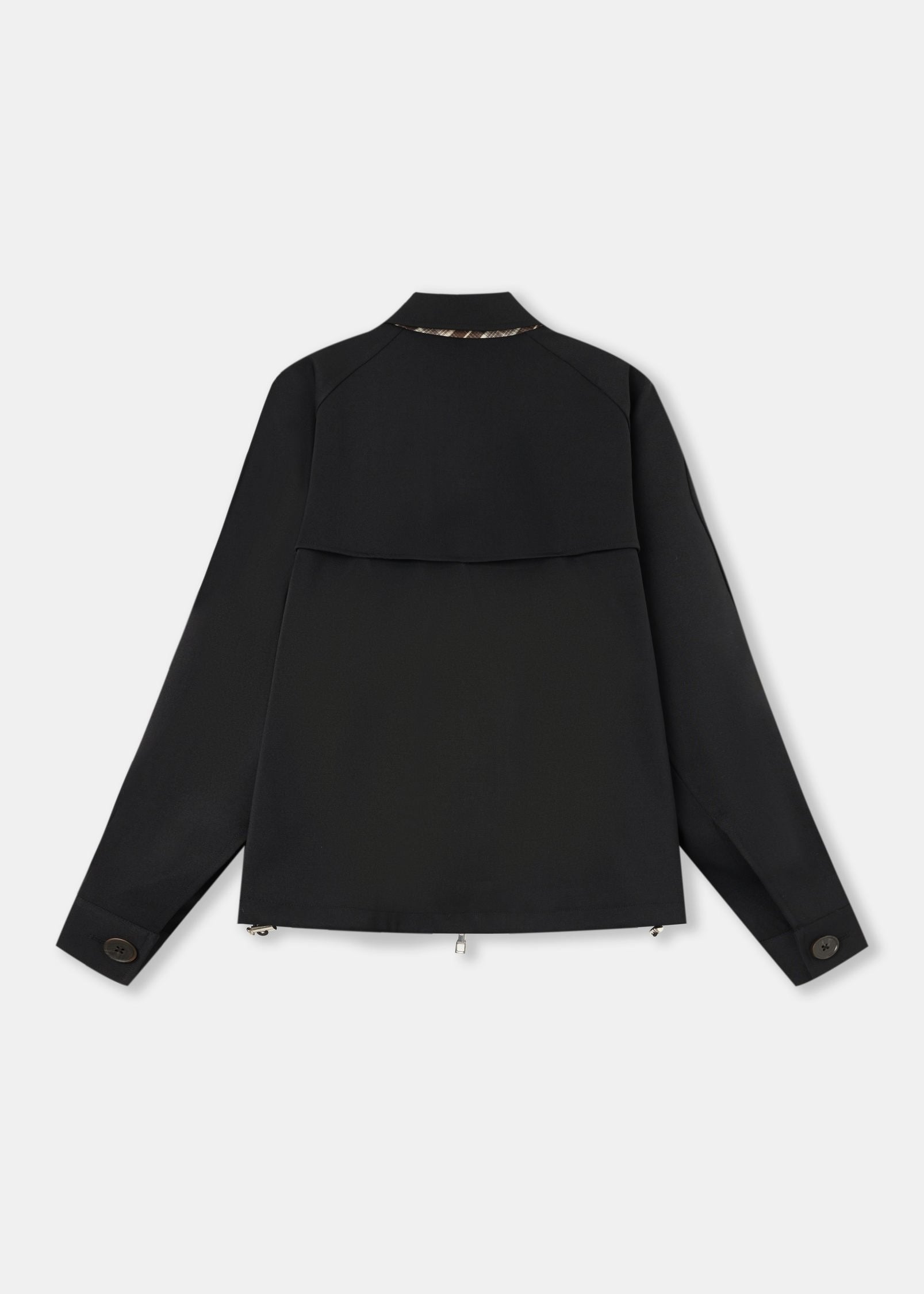 Black Sport Harrington Jacket