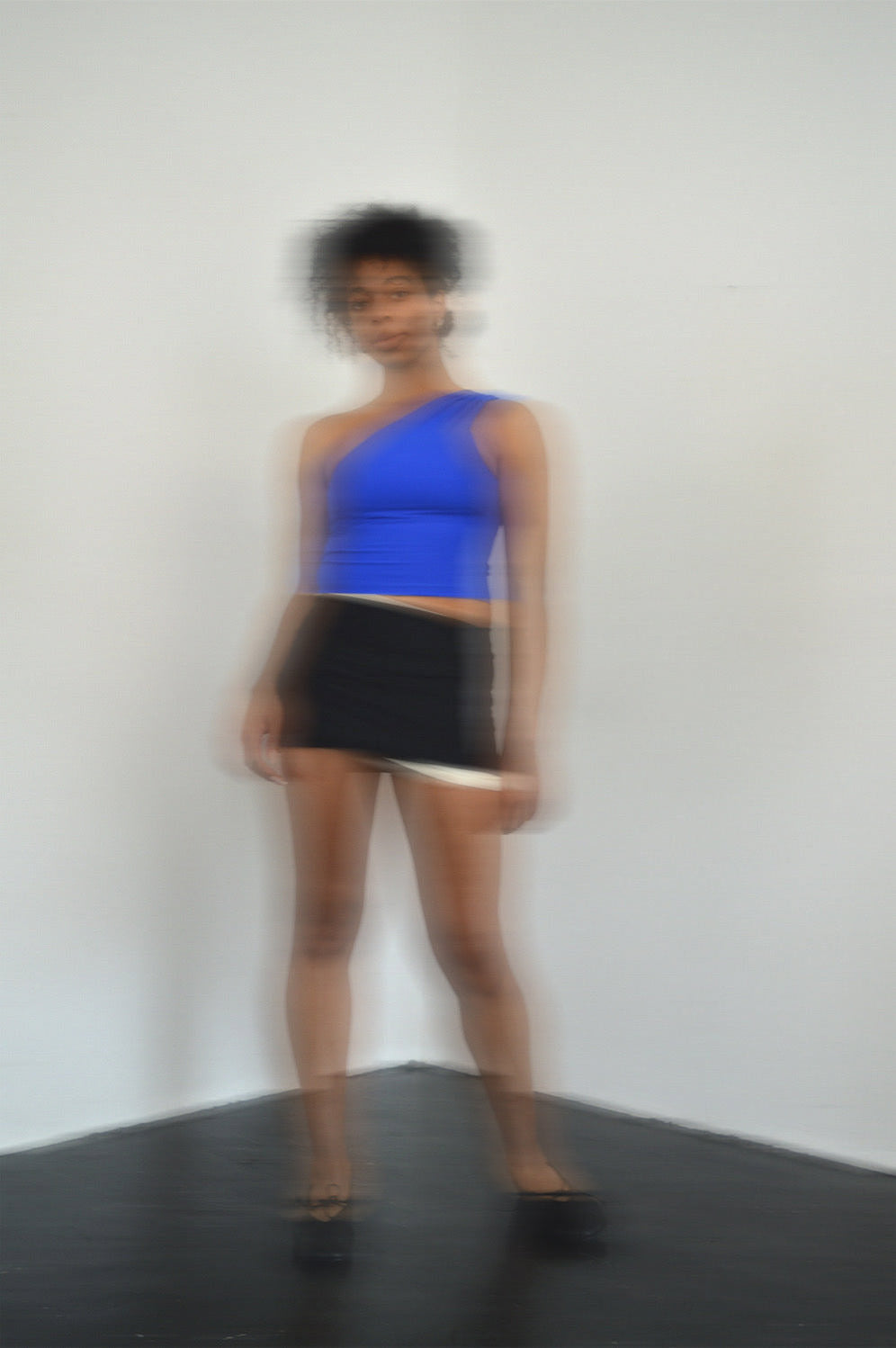 HA 014 - MICRO MINI SKIRT - NOIR