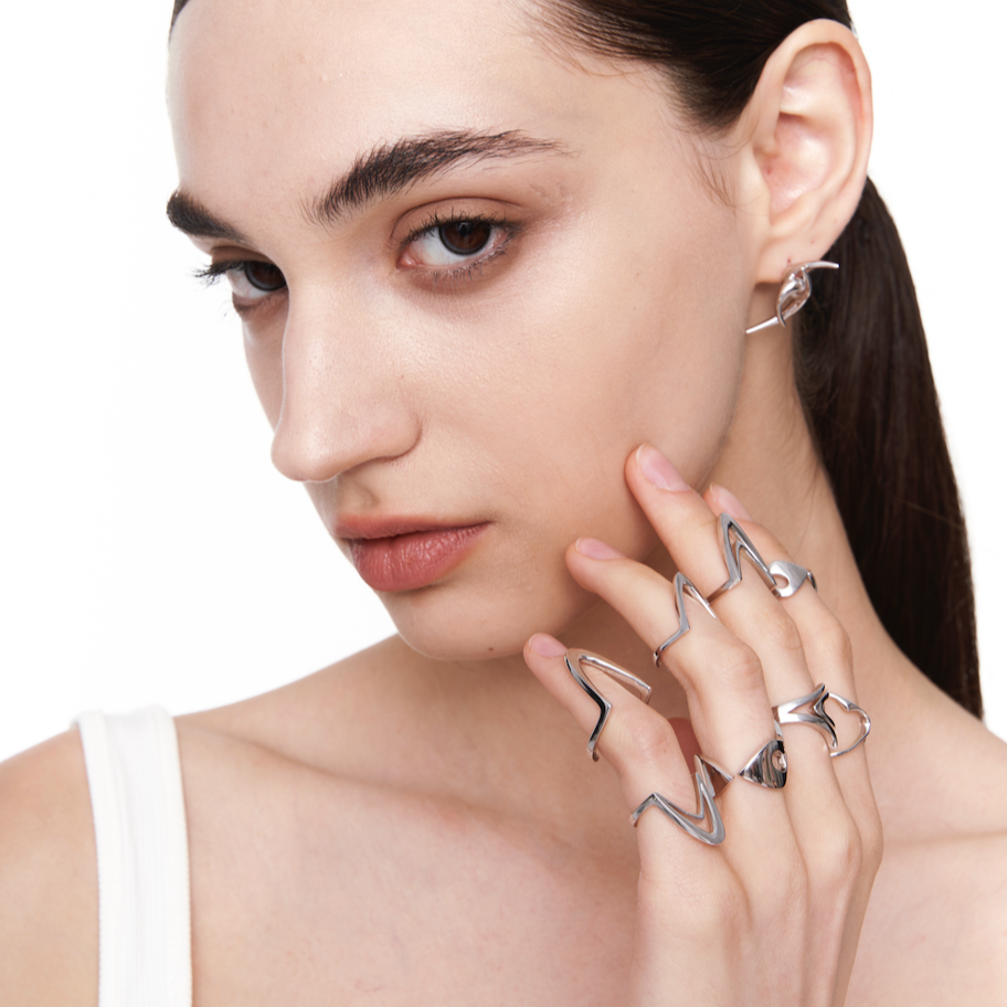 003|Double-Arc Ring