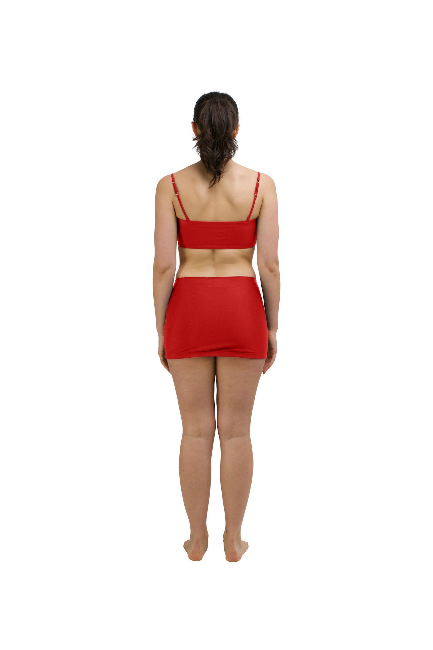 HA 014 - MICRO MINI SKIRT - REDCOAT