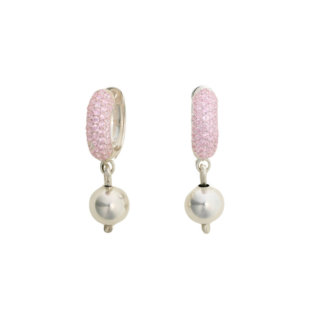 Pavé Bol Earring