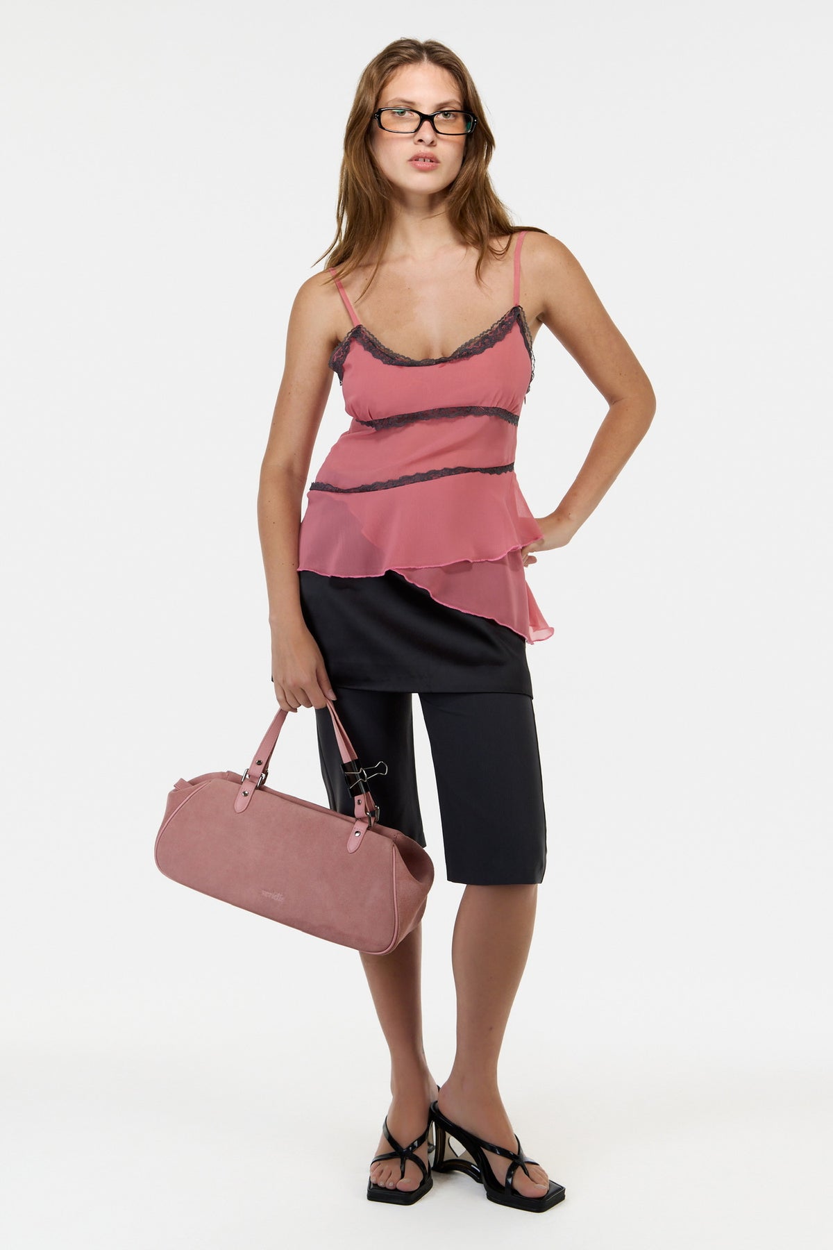 Pink camisole