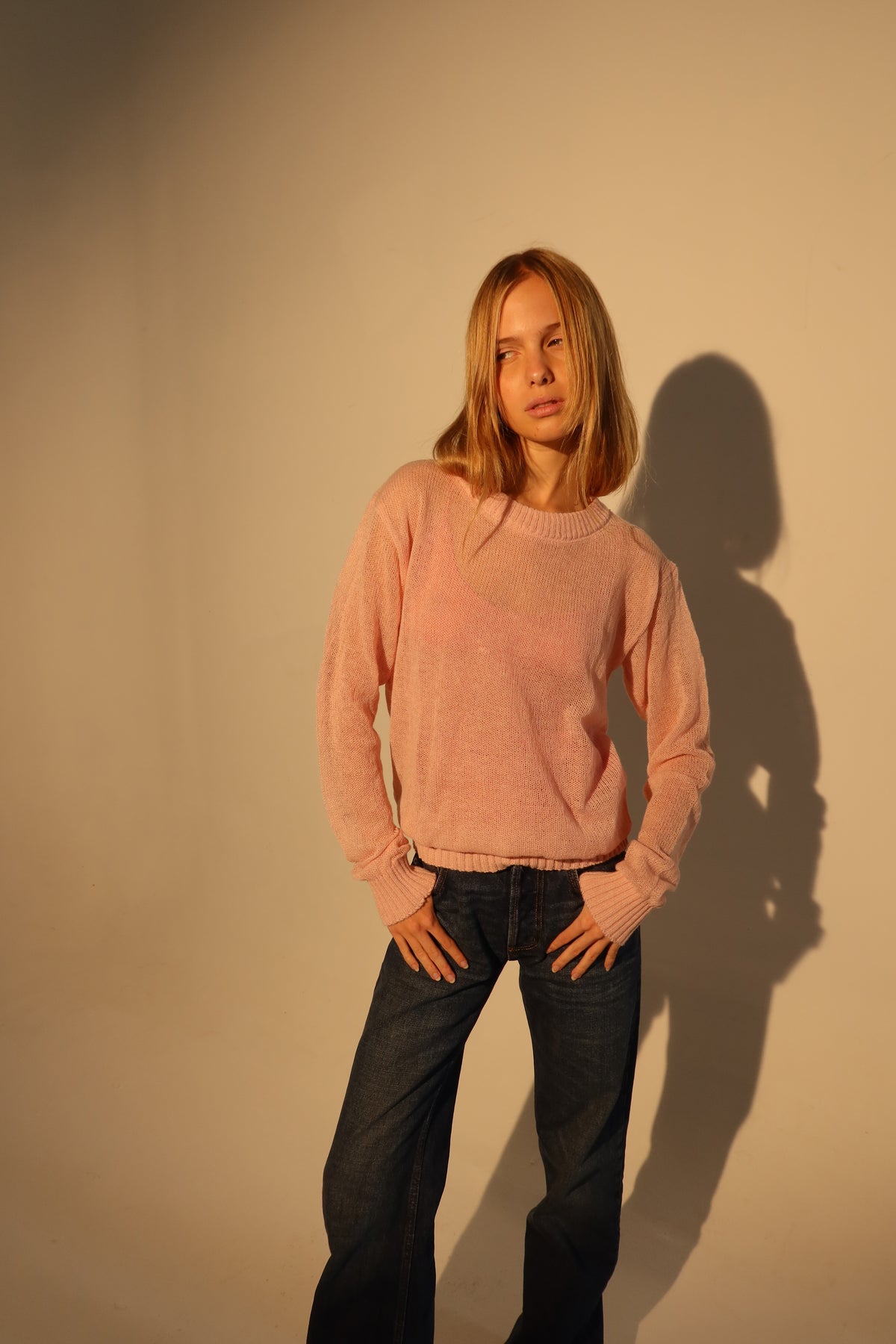 Mohair sweater top