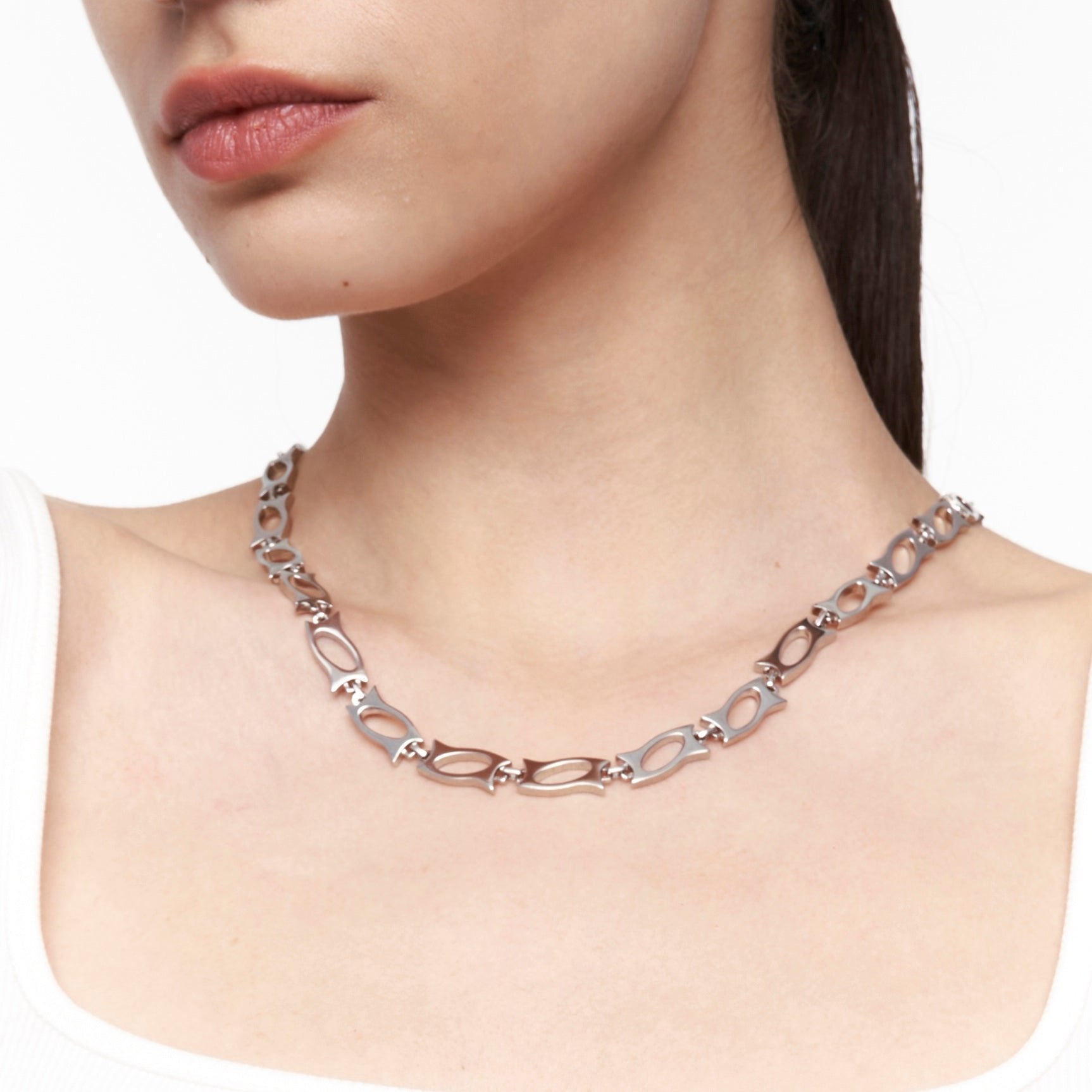 Pioneer|Blade Segment Necklace