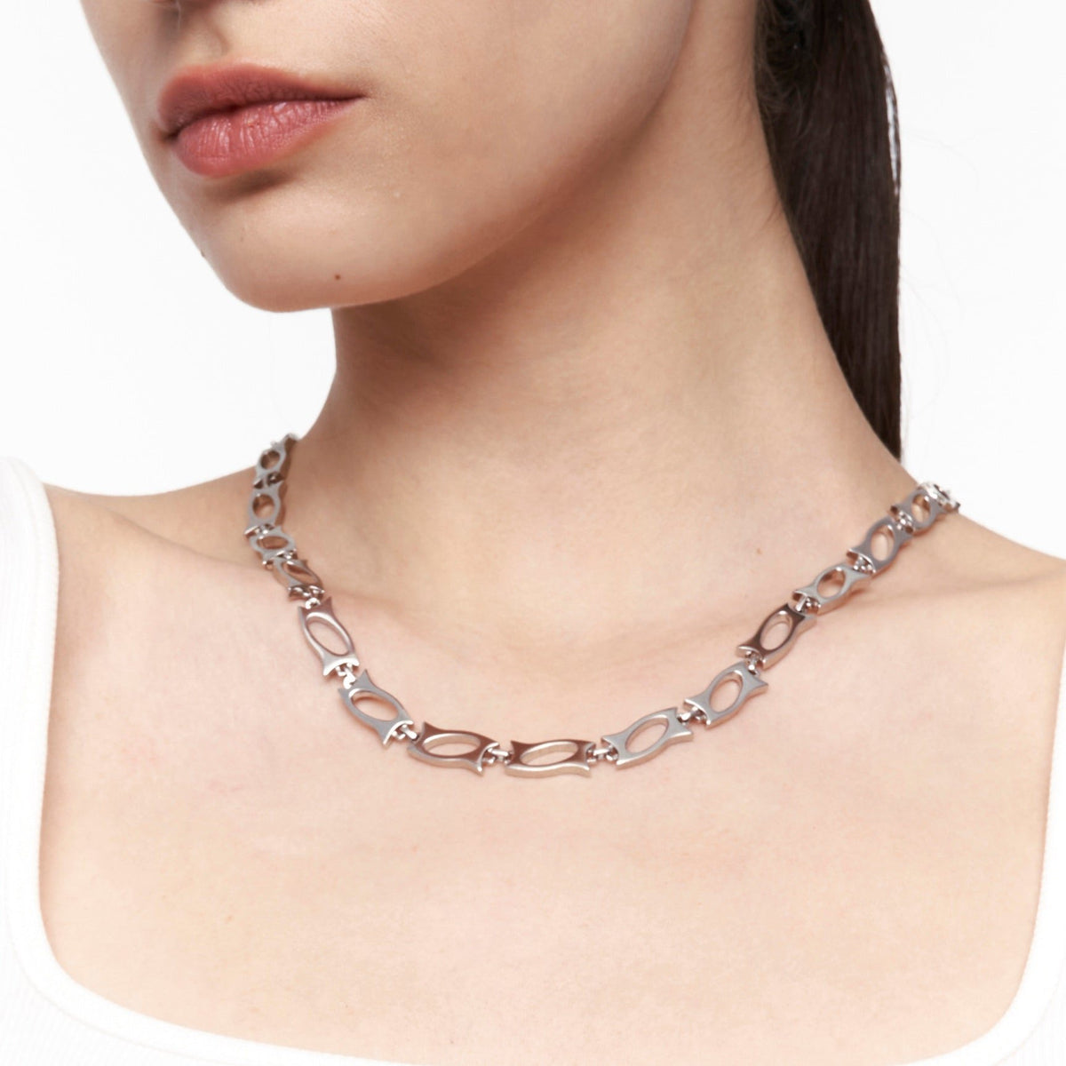Pioneer|Blade Segment Necklace