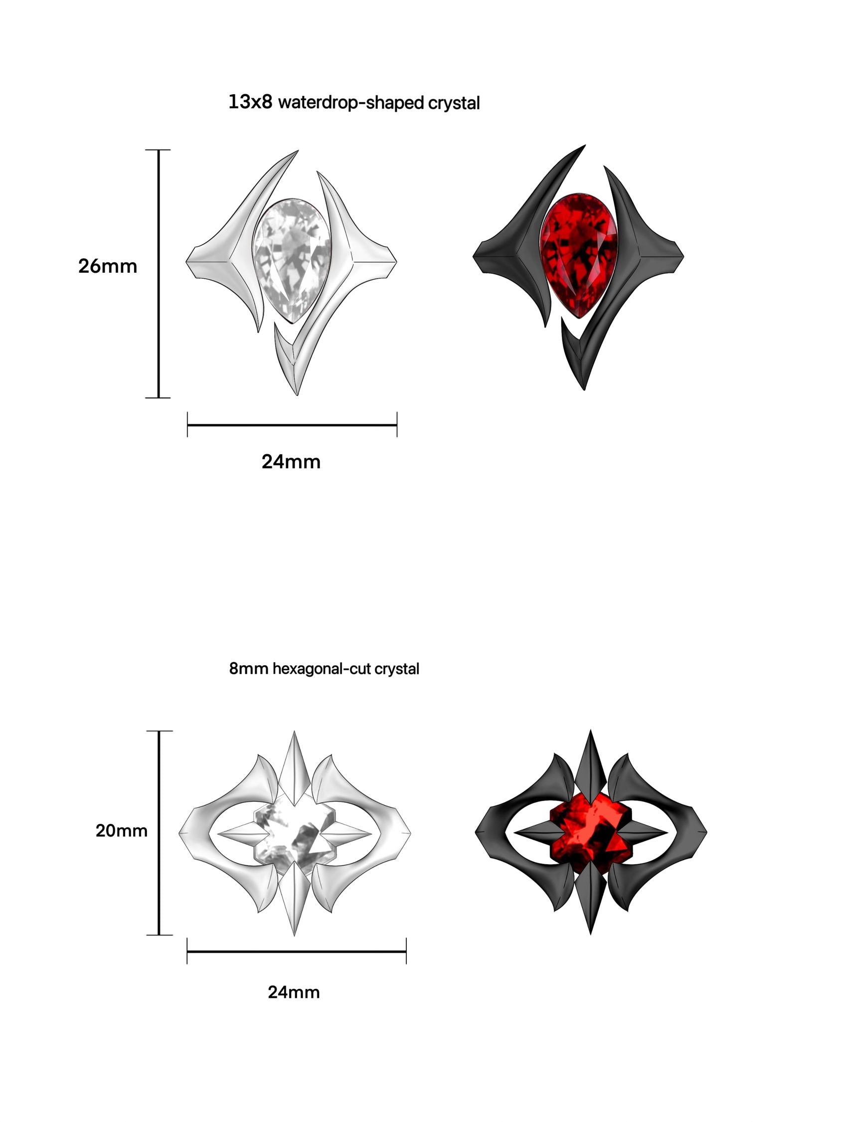 Lucid Ring| Silver & Clear Quartz