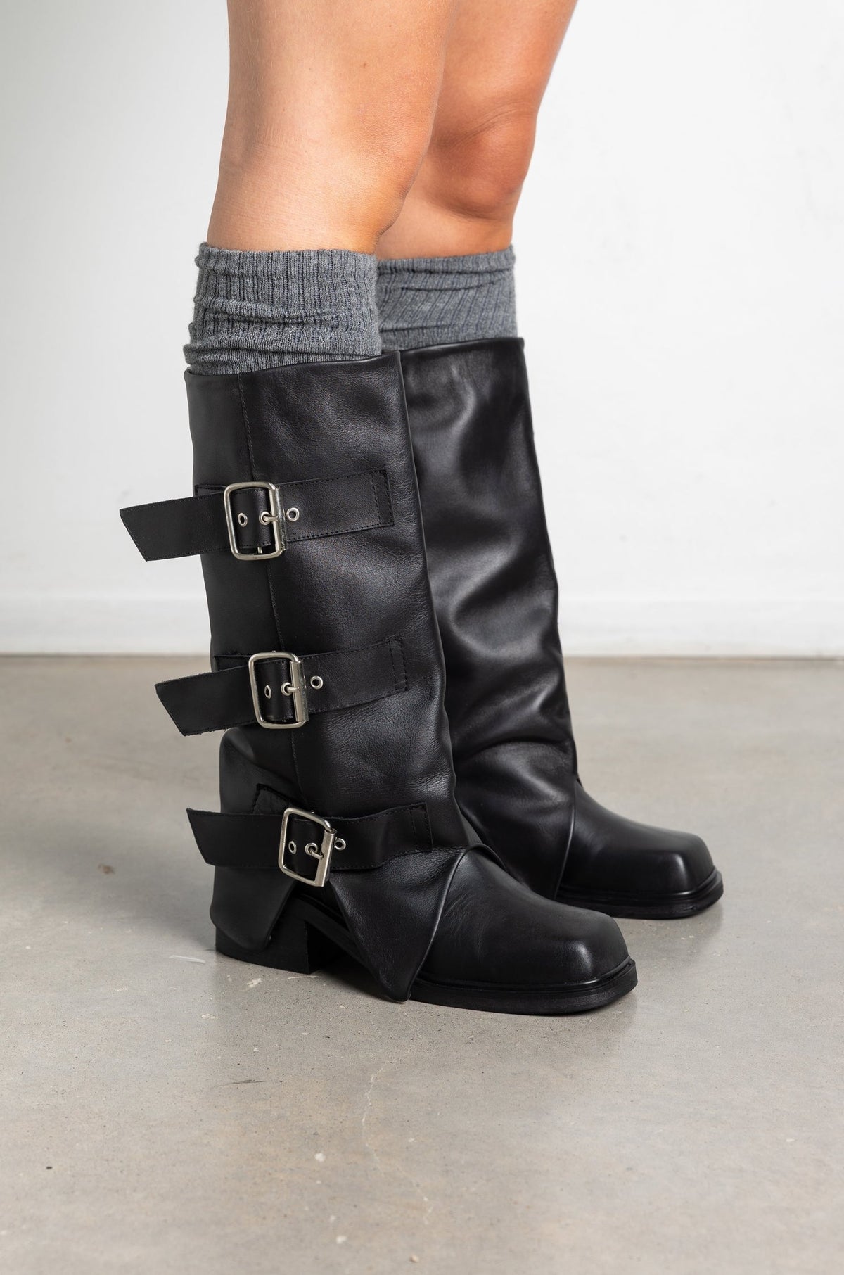 New York Black Leather